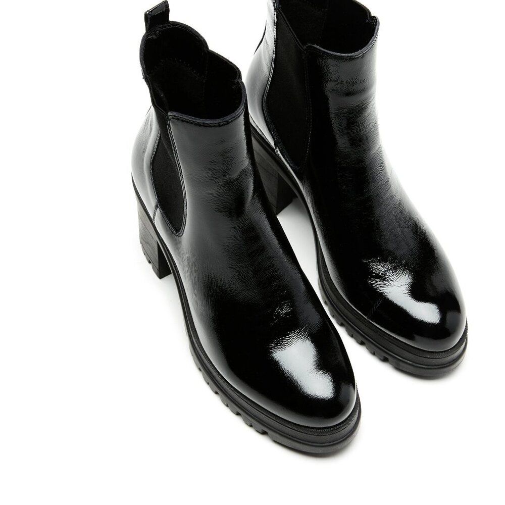 La Canadienne Paxton Leather Black Boots size 11 - Picture 15 of 16
